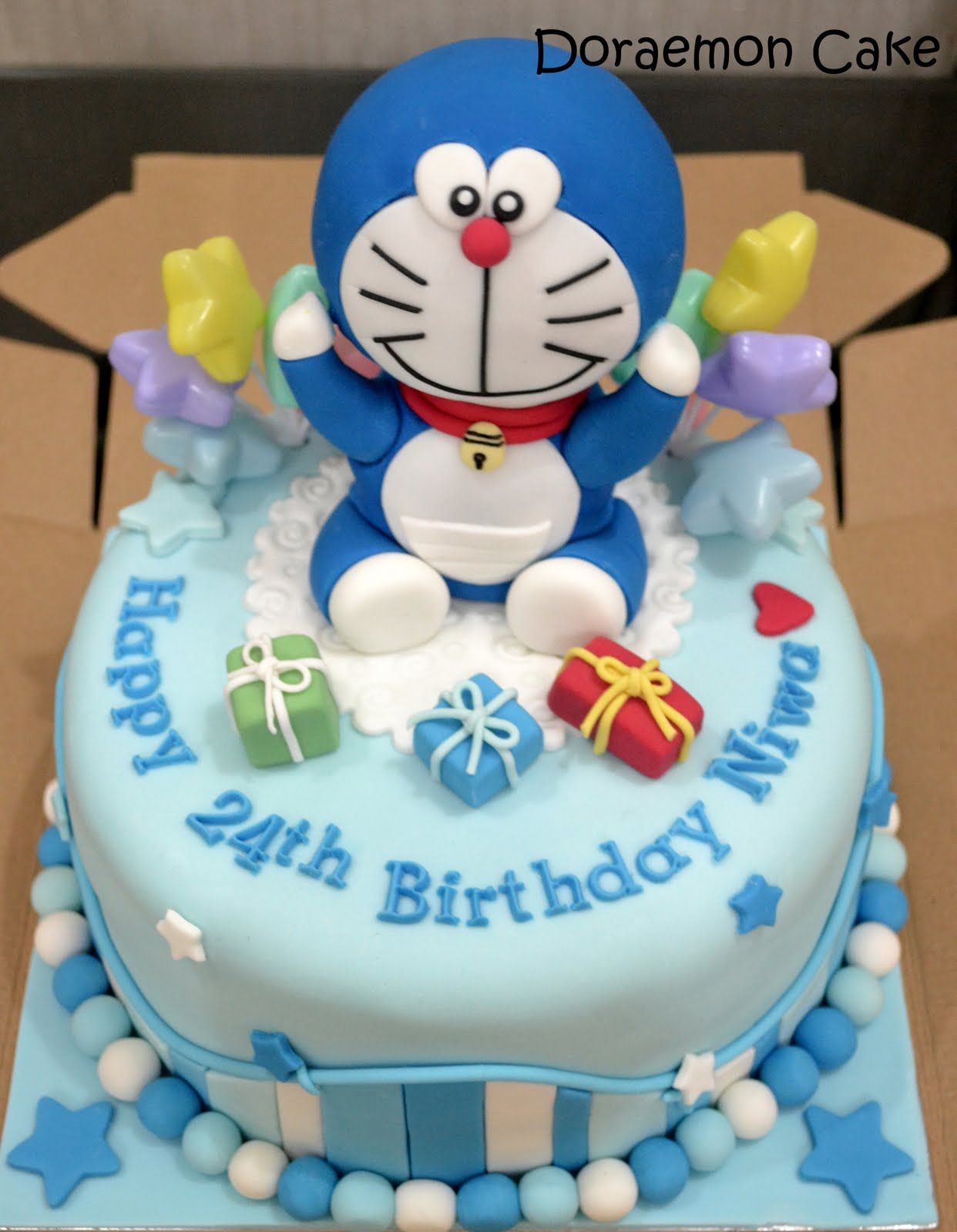 Personalized / Customized Doraemon Cake Topper with Name PKCT011 – Cake  Toppers India